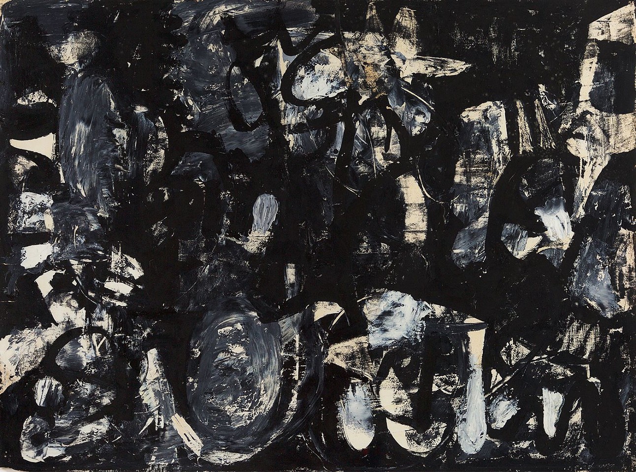 Charlotte Park, Untitled (50-49) | SOLD, c. 1955
Gouache and oil on paper, 18 x 24 in. (45.7 x 61 cm)
PAR-00106