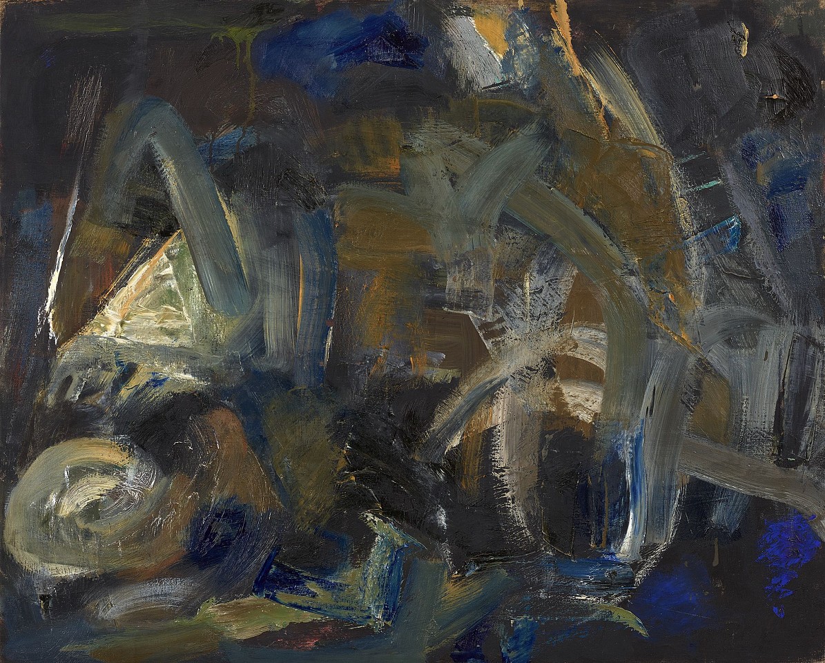 Yvonne Thomas, Warriors | SOLD, 1952
Oil on canvas, 32 x 39 1/2 in. (81.3 x 100.3 cm)
SOLD
THO-00024