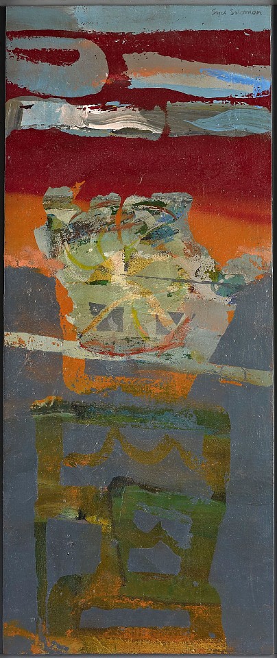 Syd Solomon, Polyscape | SOLD, 1968
Acrylic and aerosol enamel on canvas, 44 x 18 in. (111.8 x 45.7 cm)
© Estate of Syd Solomon
SOL-00021