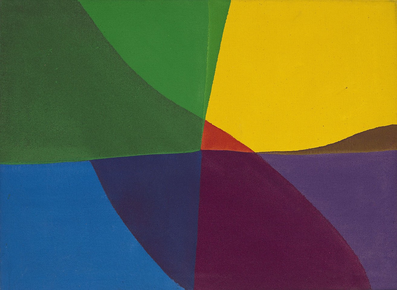 Yvonne Thomas, Untitled, 1964
Acrylic on canvas, 22 3/8 x 30 1/4 in. (56.8 x 76.8 cm)
THO-00159