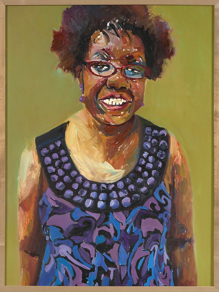Beverly McIver, Renee in her Purple Dress, 2010
Oil on canvas, 40 x 30 in. (101.6 x 76.2 cm)
MCI-00053