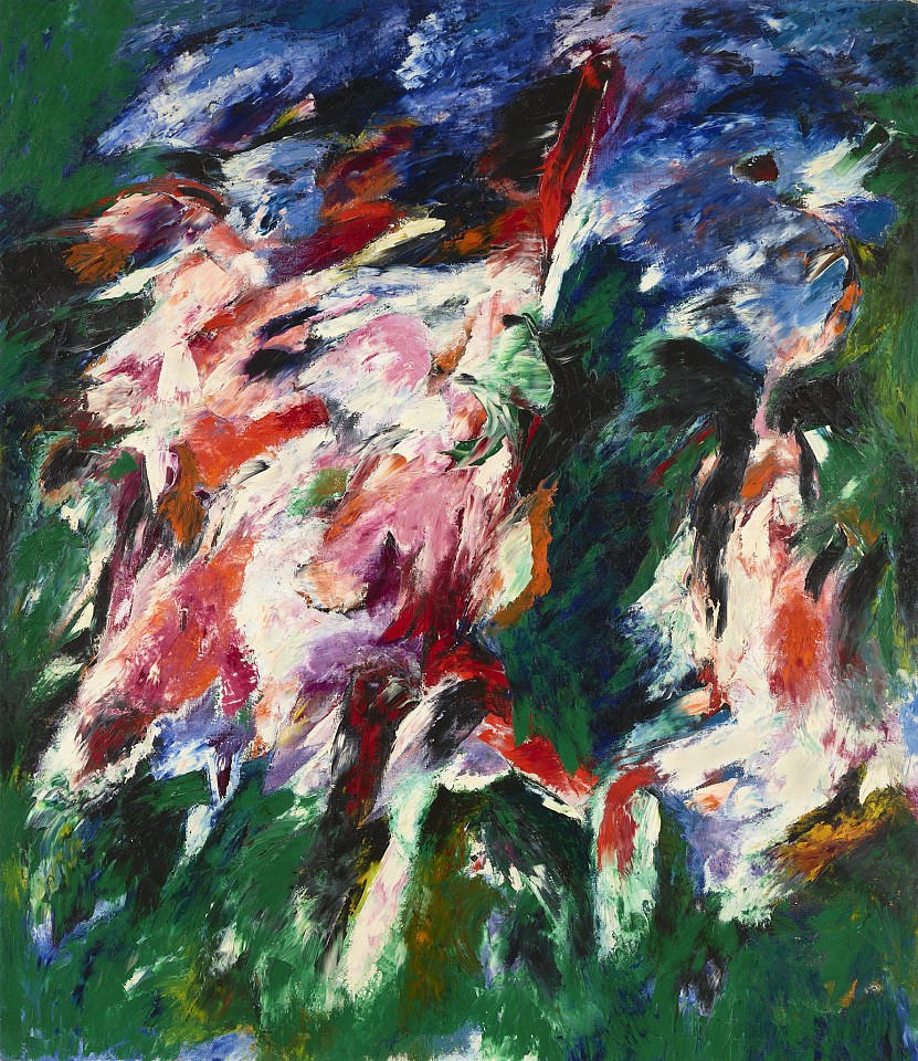 Sonia Gechtoff, Lover's Feast, 1960
Oil on canvas, 84 1/4 x 73 in. (214 x 185.4 cm)
GEC-00002