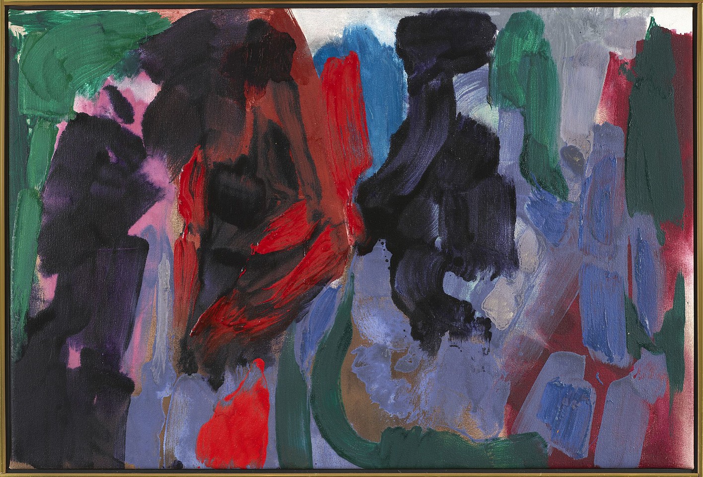 Friedel Dzubas, Scherazade, 1988
Acrylic on canvas, 28 1/2 x 42 1/2 in. (72.4 x 108 cm)
DZU-00018