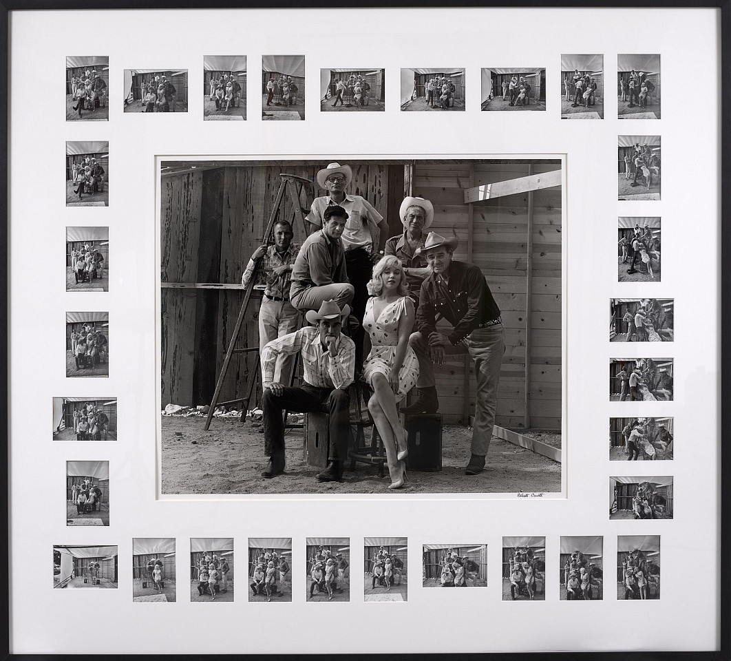 Elliott Erwitt, The Misfits in Reno, 1960
Photograph, 48 x 53 in. (121.9 x 134.6 cm)
ERW-00001