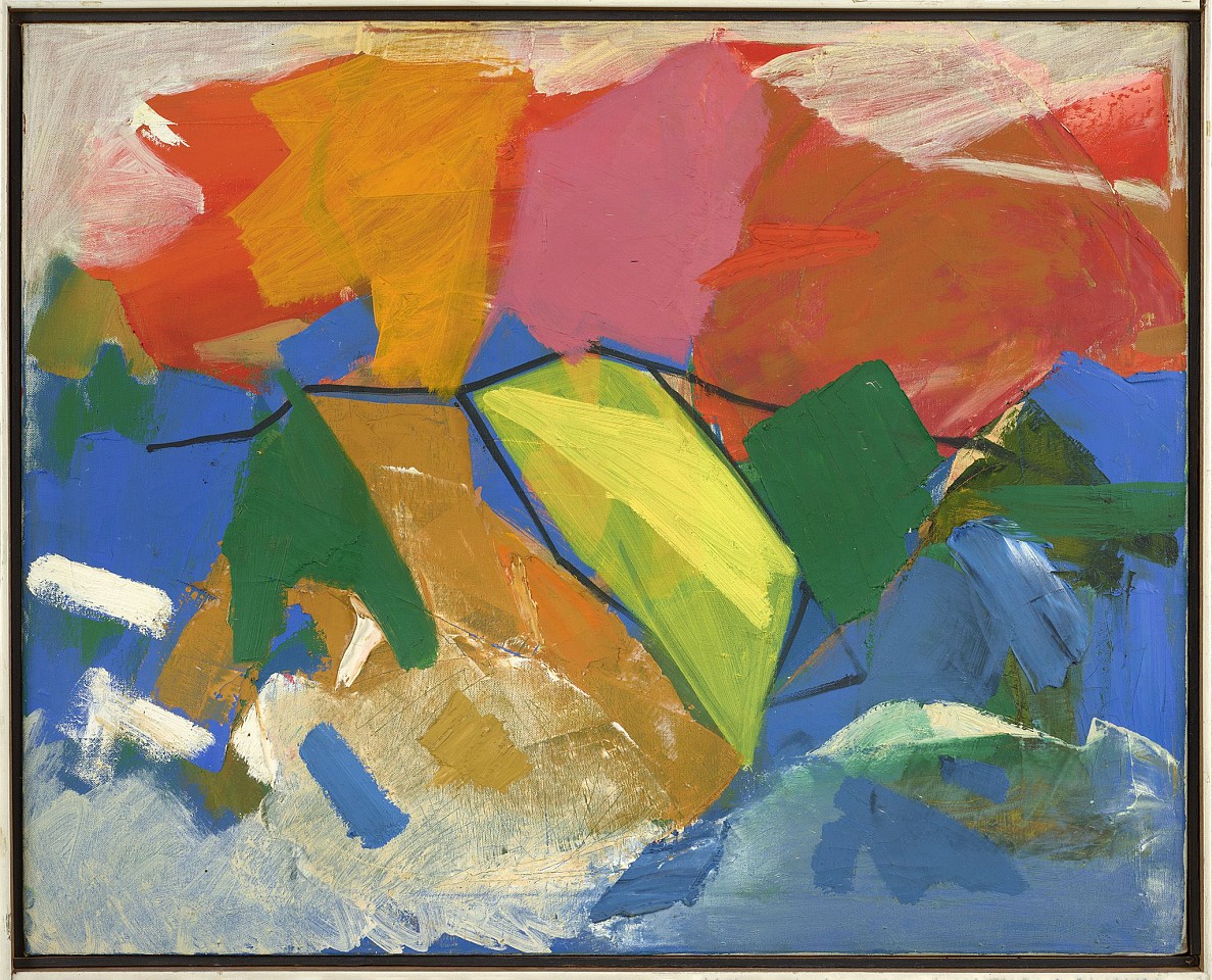Yvonne Thomas, Crusade | SOLD, 1963
Oil on canvas, 24 x 30 in. (61 x 76.2 cm)
THO-00179