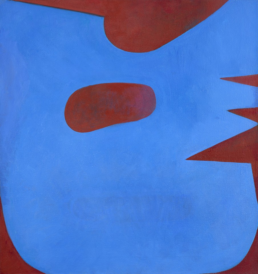 Jean Cohen, Butterfly Blue Place, 1975
Oil on canvas, 36 x 34 in. (91.4 x 86.4 cm)
JCOH-00027