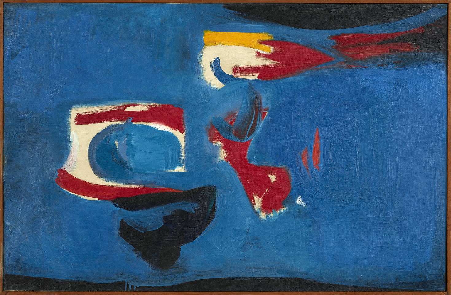 Jean Cohen, Outer Space Jumping Jacks, 1968
Oil on canvas, 22 x 34 in. (55.9 x 86.4 cm)
JCOH-00016