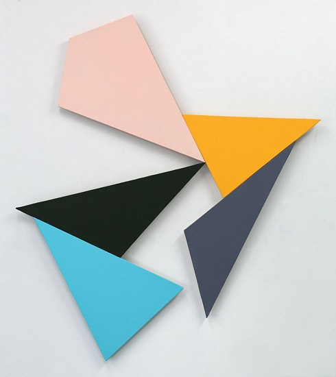 Ken Greenleaf, 3-Polarity, 2014
Acrylic on canvas on shaped support, 36 x 24 in. (91.4 x 61 cm)
GRE-00017