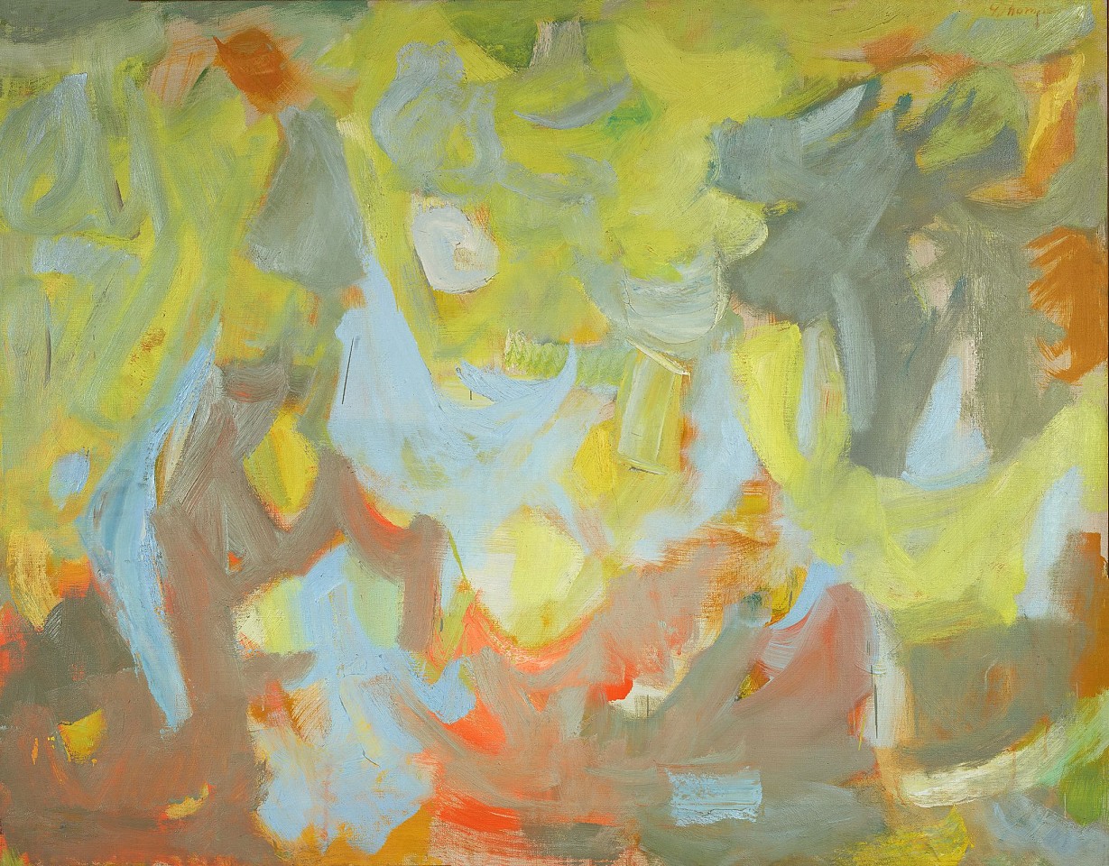 Yvonne Thomas, Transcendence | SOLD, 1954
Oil on canvas, 40 x 51 3/4 in. (101.6 x 131.4 cm)
THO-00012