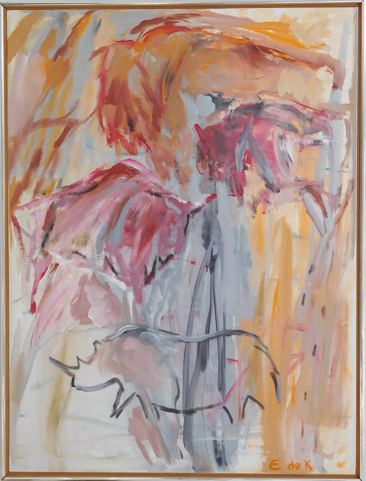 Elaine de Kooning, Red Oxide Grotto (Cave #175) | SOLD, 1988
Acrylic on canvas, 40 x 30 in. (101.6 x 76.2 cm)
SOLD
EDEK-00003