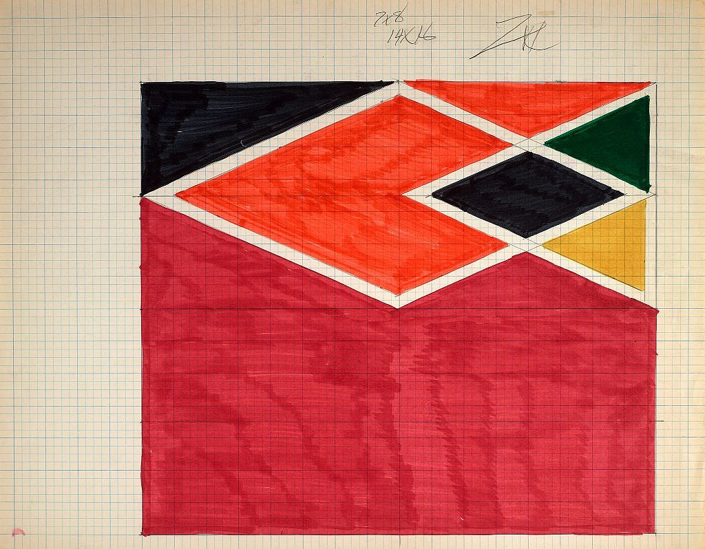 Larry Zox, Untitled
Colored Pencil & Graphite on Paper, 17 1/8 x 22 1/8 in. (43.5 x 56.2 cm)
ZOX-00112
