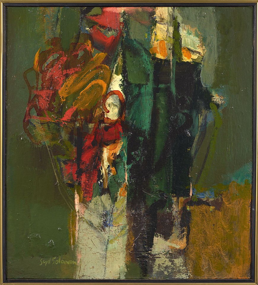 Syd Solomon, Seabloom, 1961
Oil on canvas mounted to wood panel, 21 x 19 in. (53.3 x 48.3 cm)
© Estate of Syd Solomon
SOL-00182