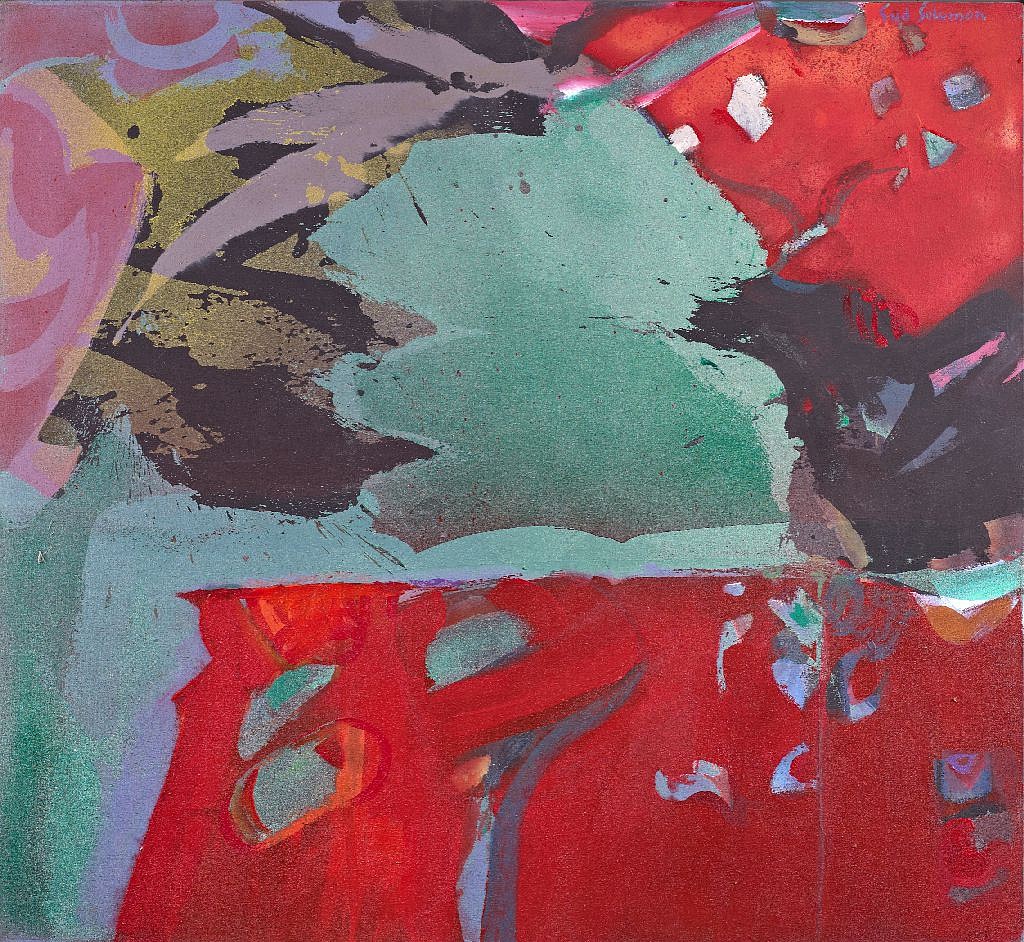 Syd Solomon, Windwalk, 1977
Acrylic and aerosol enamel on canvas, 40 x 44 in. (101.6 x 111.8 cm)
© Estate of Syd Solomon
SOL-00049