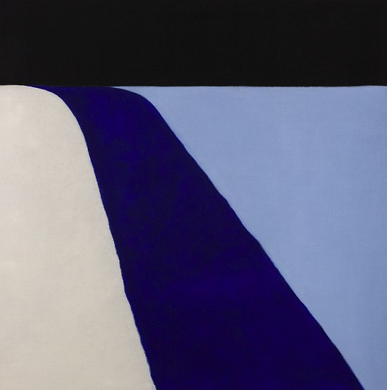 Susan Vecsey, Untitled (Black/Blue), 2015
Oil on linen, 74 x 74 in. (188 x 188 cm)
VEC-00107
