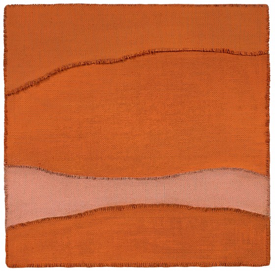 Susan Vecsey, Untitled (Hot Orange), 2019
Oil on collaged linen, 12 x 12 in. (30.5 x 30.5 cm)
VEC-00195