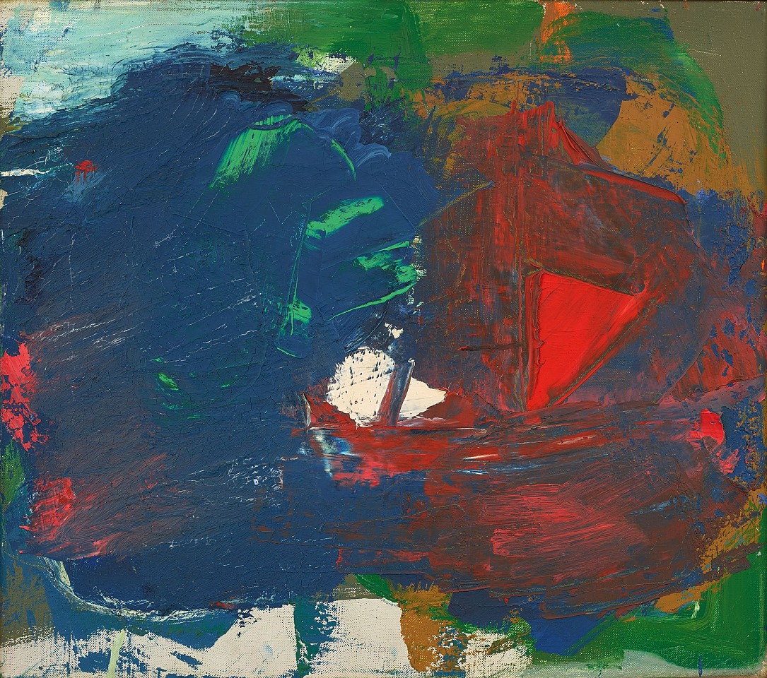 Yvonne Thomas, Red Dice | SOLD, 1959
Oil on canvas, 14 x 16 in. (35.6 x 40.6 cm)
THO-00035