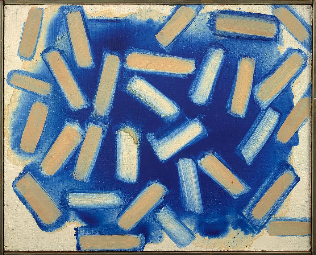 Yvonne Thomas, Untitled | SOLD, c. 1964
Oil on canvas, 16 1/4 x 20 in. (41.3 x 50.8 cm)
THO-00079