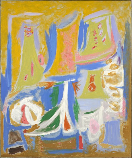 Ethel Schwabacher, Steps of the Sun, 1957
Oil on linen, 66 x 55 in. (167.6 x 139.7 cm)
SCHW-00011