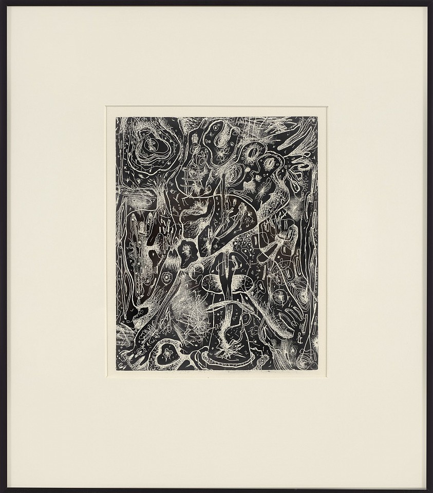 Alfonso Ossorio, Untitled, c. 1984
Lithograph on paper, 12 x 9 in. (30.5 x 22.9 cm)
OSS-00014