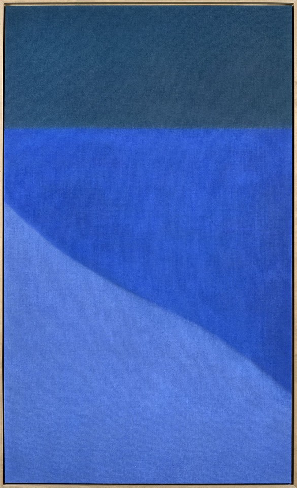 Susan Vecsey, Untitled (Blue Vertical), 2022
Oil on linen, 80 x 48 in. (203.2 x 121.9 cm)
VEC-00236
