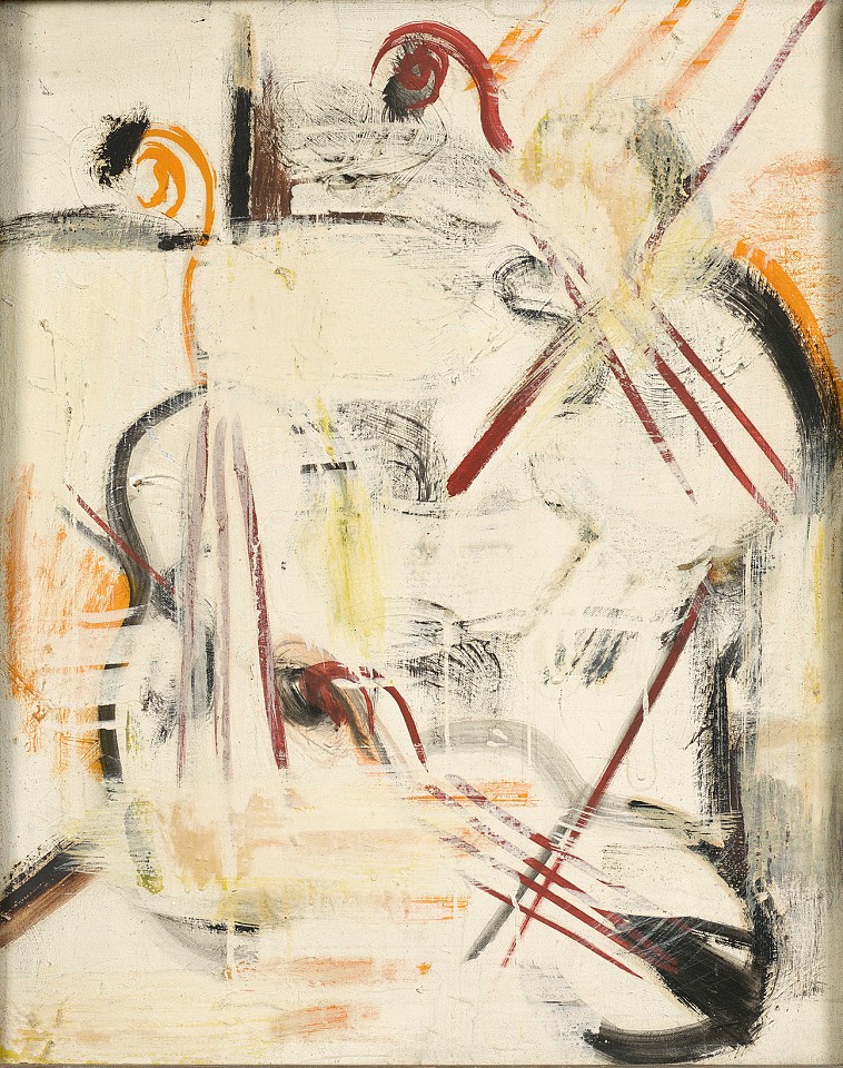 Judith Godwin, Violin Study | SOLD, 1954
Oil on linen, 20 x 16 in. (50.8 x 40.6 cm)
GOD-00151