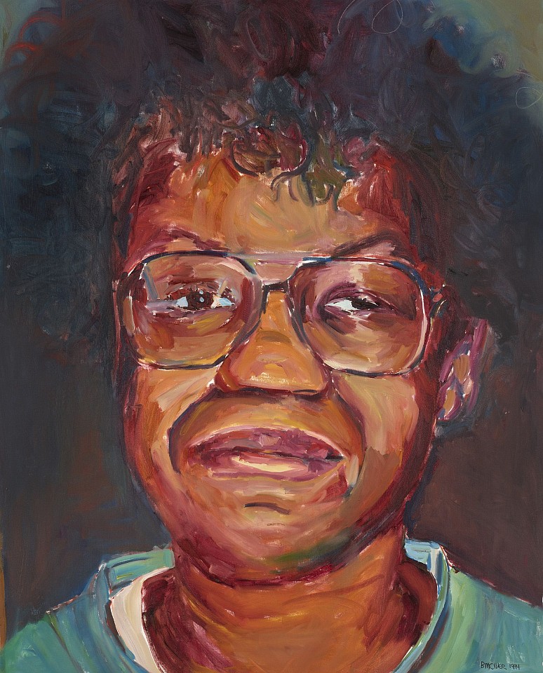 Beverly McIver, Renee #6, 1994
Oil on canvas, 59 1/4 x 48 in. (150.5 x 121.9 cm)
MCI-00052