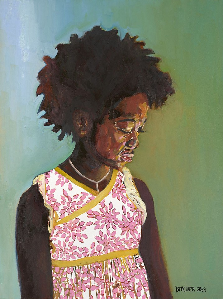 Beverly McIver, Young, 2023
Oil on canvas, 40 x 30 in. (101.6 x 76.2 cm)
MCI-00049