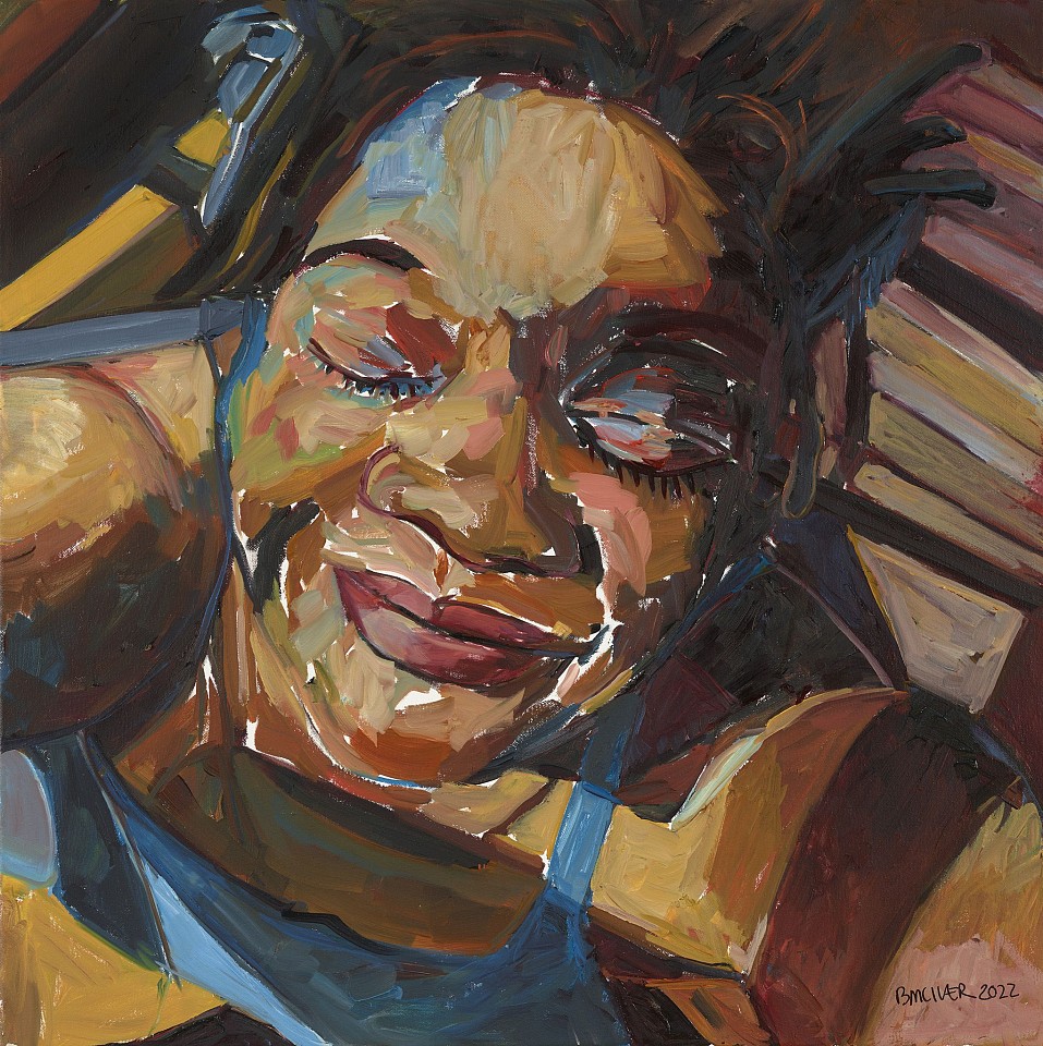Beverly McIver, Ragdale Sunlight, 2022
Oil on canvas, 30 x 30 in. (76.2 x 76.2 cm)
MCI-00034