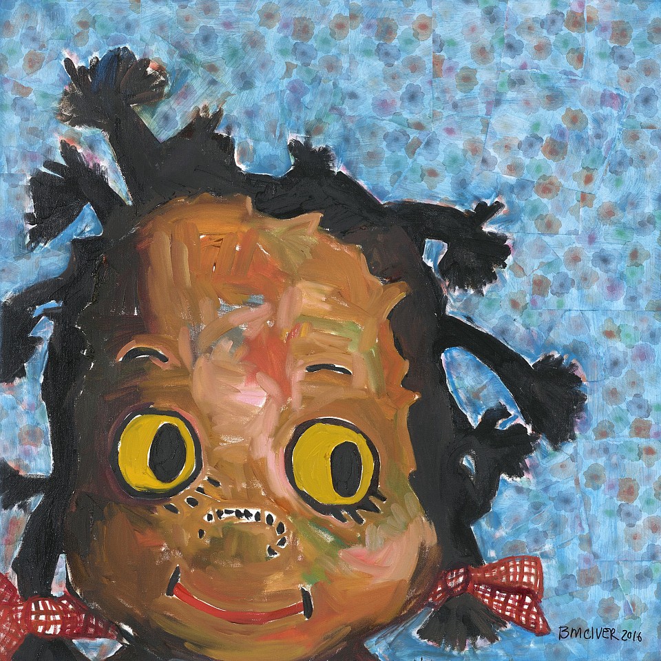 Beverly McIver, Gracie II, 2016
Oil on canvas, 30 x 30 in. (76.2 x 76.2 cm)
MCI-00031