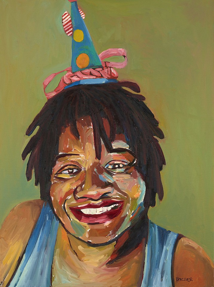 Beverly McIver, Turning 50, 2013
Oil on canvas, 40 x 30 in. (101.6 x 76.2 cm)
MCI-00027