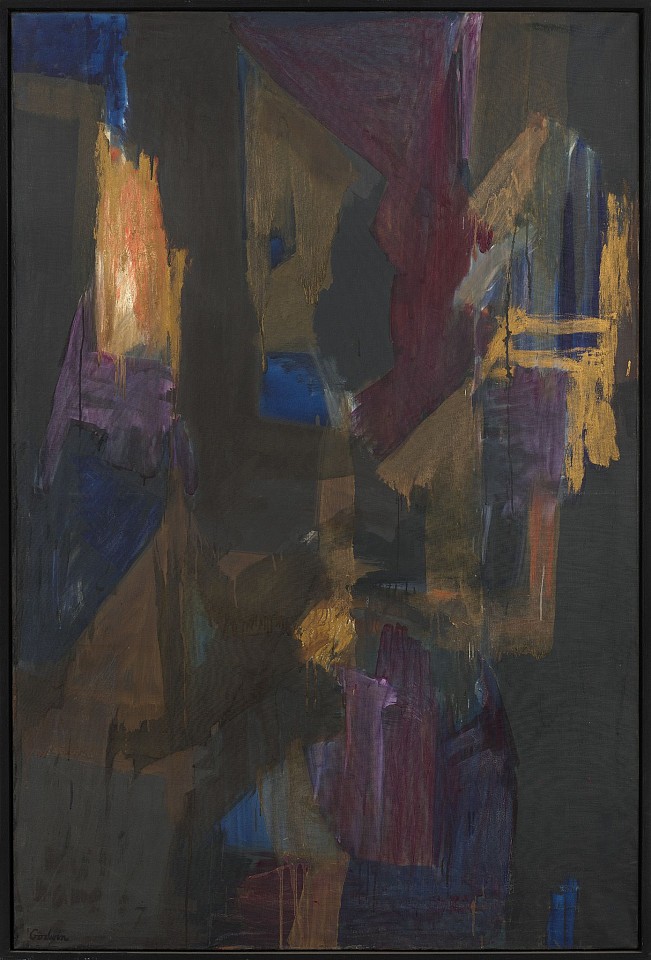 Judith Godwin, Series 5, No. 11, 1958
Oil on linen, 78 1/4 x 52 in. (198.8 x 132.1 cm)
GOD-00109