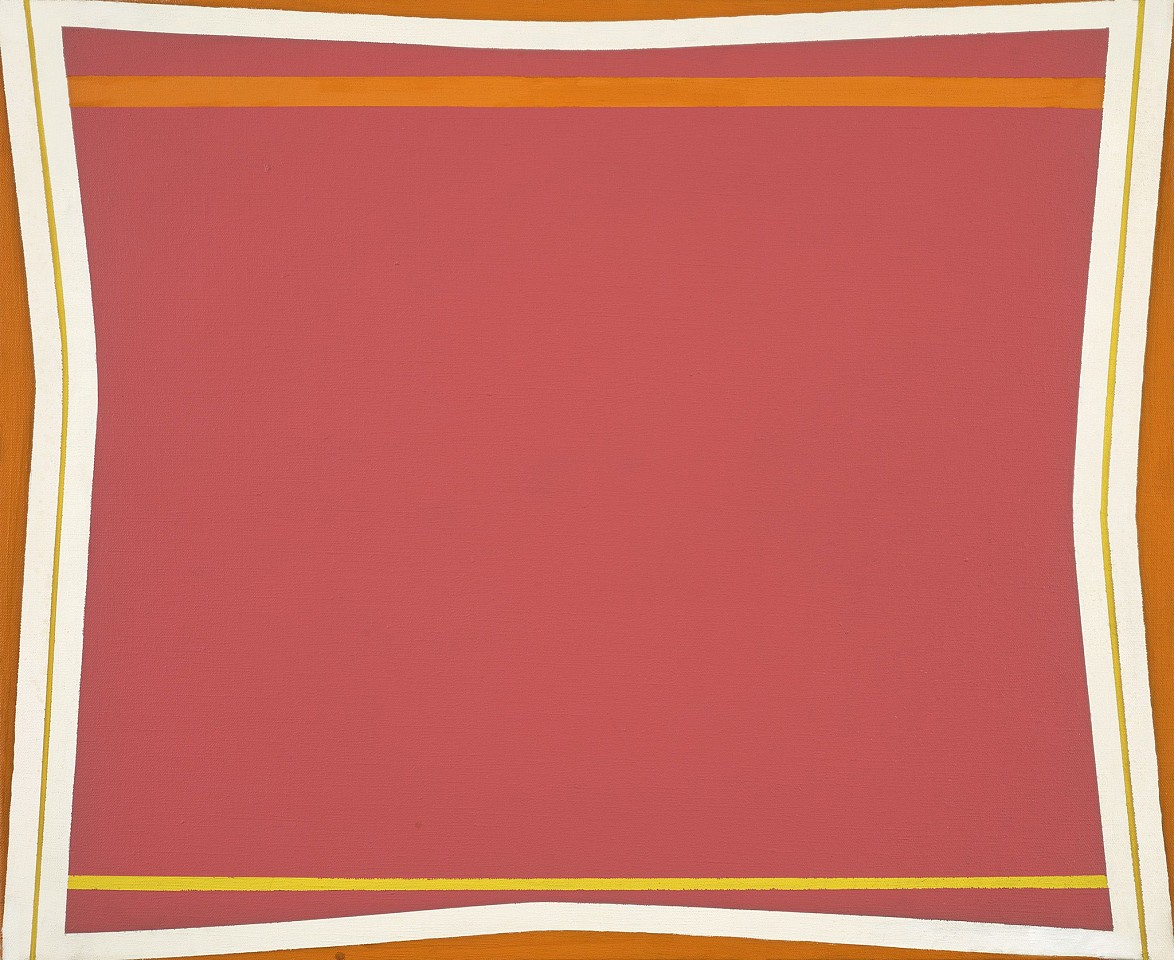 Larry Zox, Untitled, 1963
Acrylic on linen, 26 1/4 x 32 in. (66.7 x 81.3 cm)
ZOX-00171