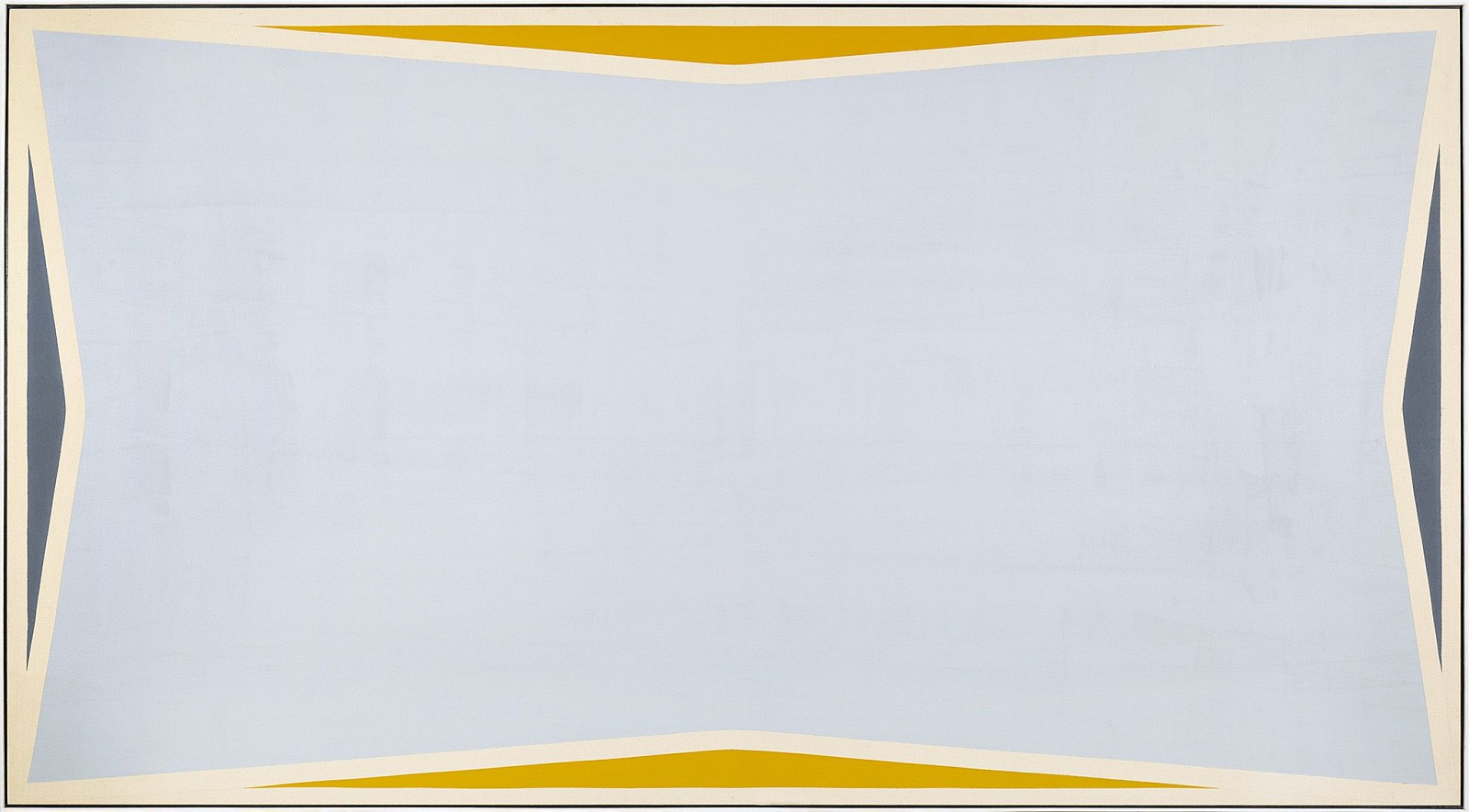 Larry Zox, Palanpup [sic], 1967
Acrylic on canvas, 59 1/2 x 108 in. (151.1 x 274.3 cm)
ZOX-00051