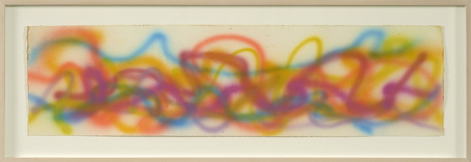 Dan Christensen, Untitled | SOLD, 1968
Acrylic on Arches paper, 11 1/2 x 41 1/2 in. (29.2 x 105.4 cm)
CHR-00287