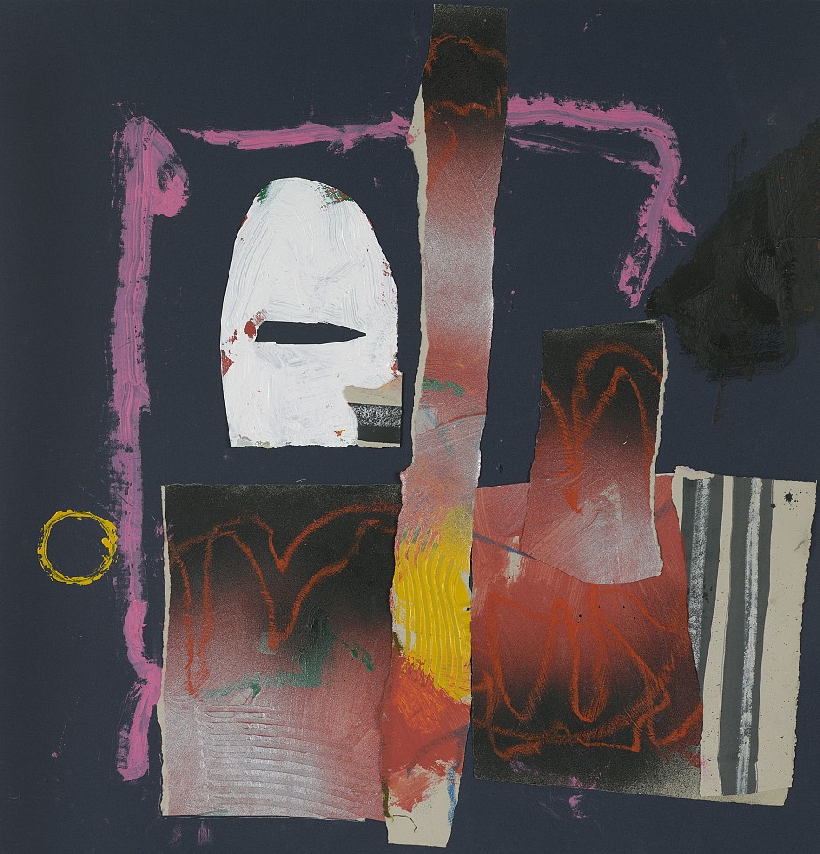 Frank Wimberley, Untitled, c. 1980
Acrylic, oil stick and collage on museum board, 30 5/8 x 30 in. (77.8 x 76.2 cm)
WIM-00112