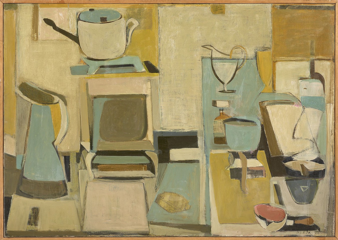 Janice Biala, White Still Life, 1951
Oil on canvas, 25 1/2 x 36 in. (64.8 x 91.4 cm)
BIAL-00025