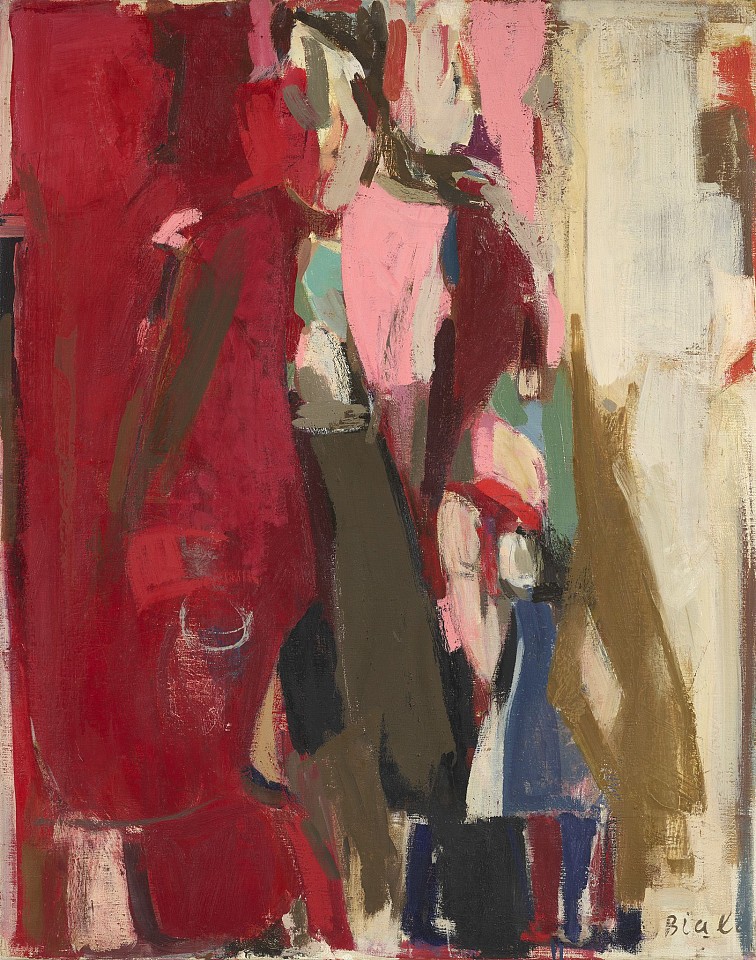 Janice Biala, Marie Lorraine & Nicole, 1958
Oil on canvas, 36 x 28 5/8 in. (91.4 x 72.7 cm)
BIAL-00013
