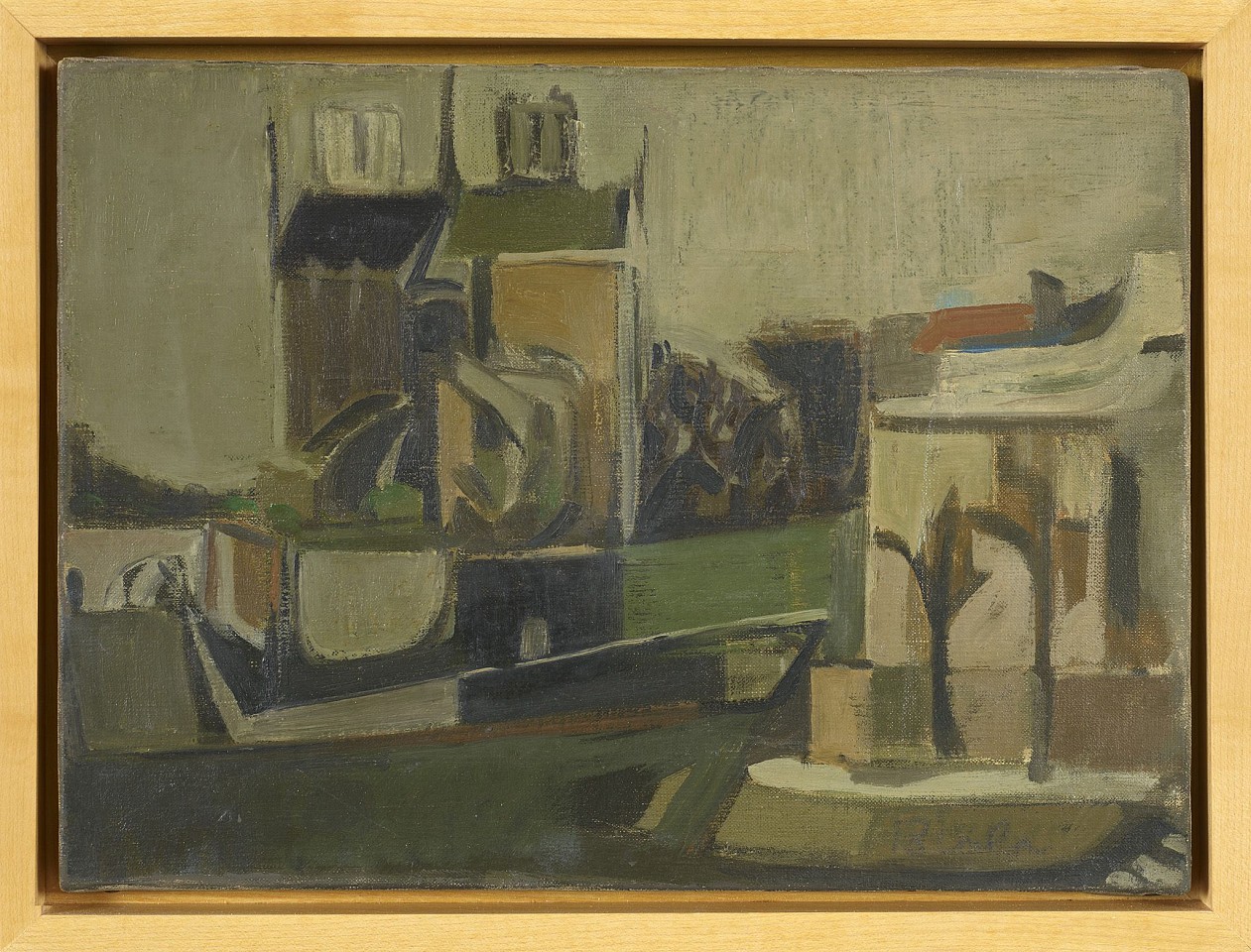 Janice Biala, Chevet de Notre Dame, 1949
Oil on canvas, 9 1/2 x 11 in. (24.1 x 27.9 cm)
BIAL-00036