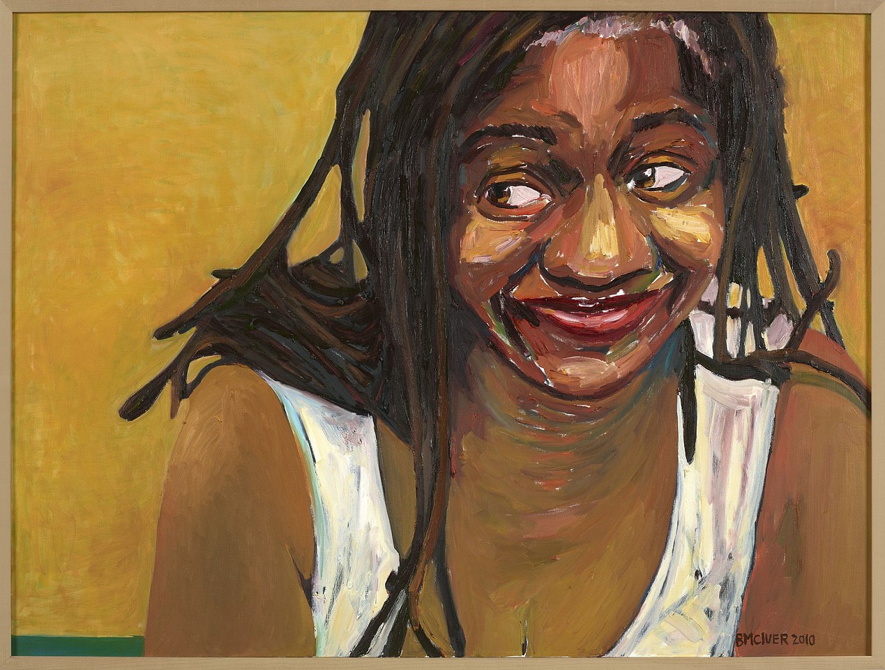 Beverly McIver, Happy Times, 2010
Oil on linen, 36 x 48 in. (91.4 x 121.9 cm)
MCI-00047
