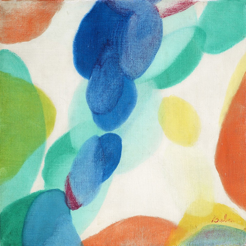 Alice Baber, Moving Round, 1967
Oil on canvas, 10 x 10 in. (25.4 x 25.4 cm)
BAB-00046